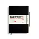 PLANER TYGODNIOWY Z NOTATNIKIEM LEUCHTTURM1917 MASTER (A4+) 2025 CZARNY