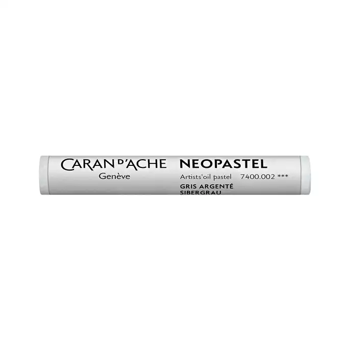 Pastela olejna Caran d’Ache NeoPastel, kolor 002 Silver Grey