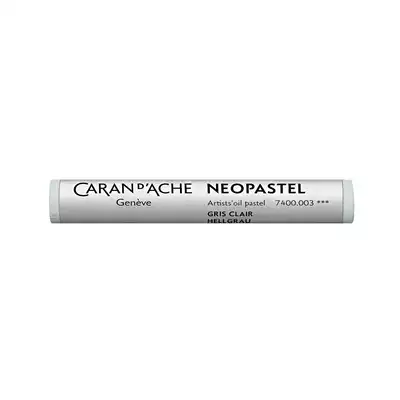 Pastela olejna Caran d’Ache NeoPastel, kolor 003 Light Grey