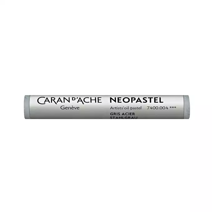 Pastela olejna Caran d’Ache NeoPastel, kolor 004 Steel Grey