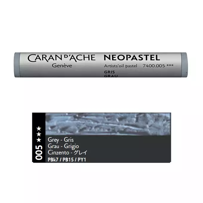 Pastela olejna Caran d’Ache NeoPastel, kolor 005 Grey