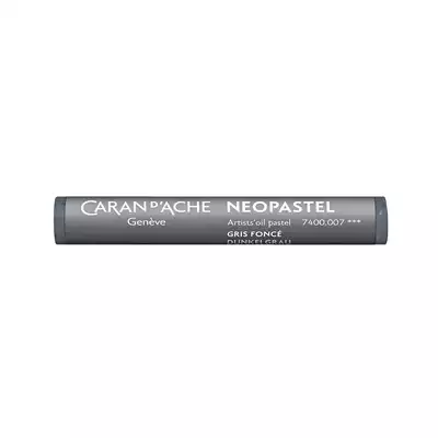 Pastela olejna Caran d’Ache NeoPastel, kolor 007 Dark Grey