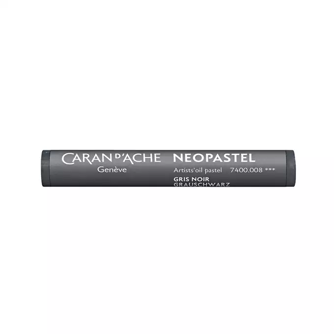 Pastela olejna Caran d’Ache NeoPastel, kolor 008 Greyish Black