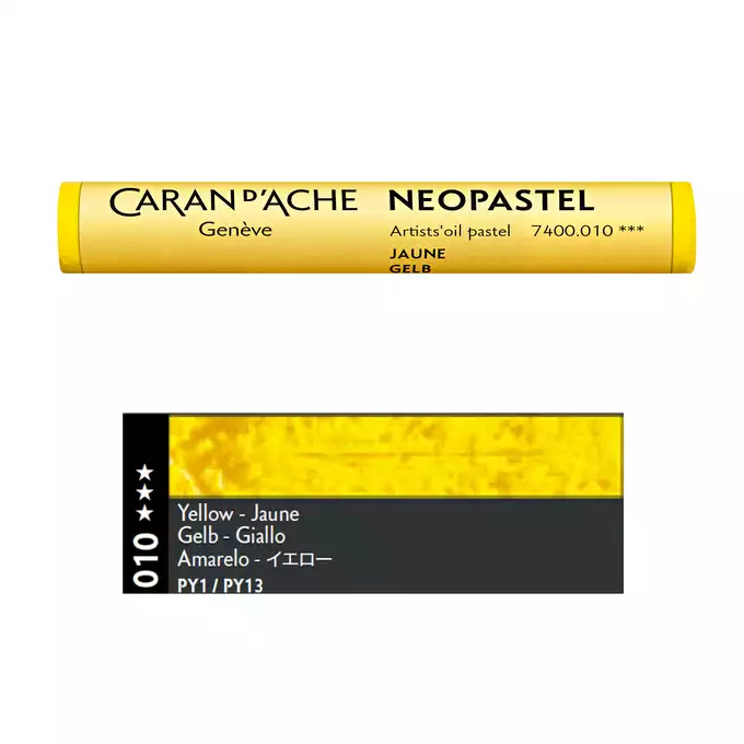 Pastela olejna Caran d’Ache NeoPastel, kolor 010 Yellow