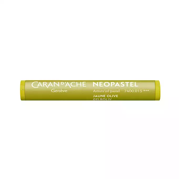 Pastela olejna Caran d’Ache NeoPastel, kolor 015 Olive Yellow