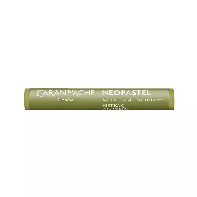 Pastela olejna Caran d’Ache NeoPastel, kolor 016 Khaki Green