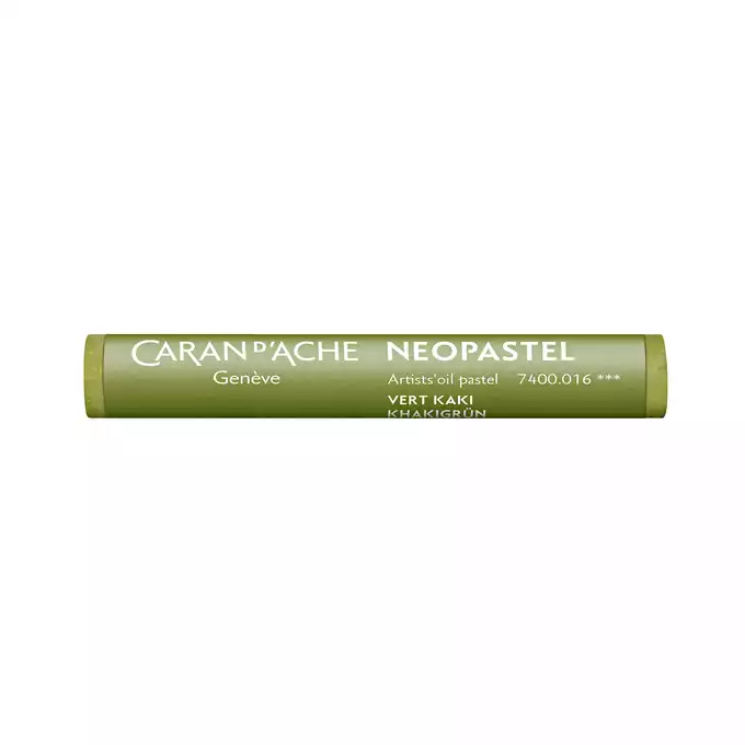 Pastela olejna Caran d’Ache NeoPastel, kolor 016 Khaki Green