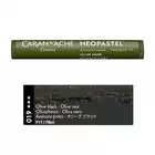 Pastela olejna Caran d’Ache NeoPastel, kolor 019 Olive Black