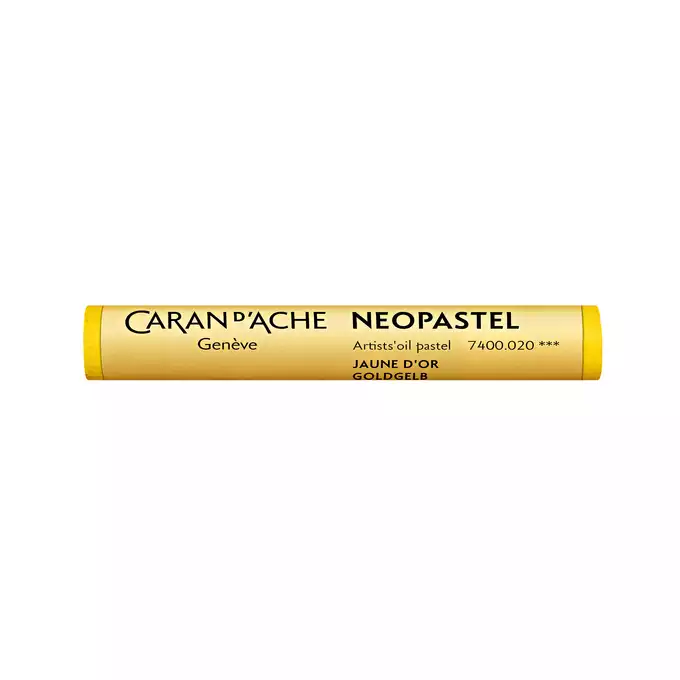 Pastela olejna Caran d’Ache NeoPastel, kolor 020 Golden Yellow