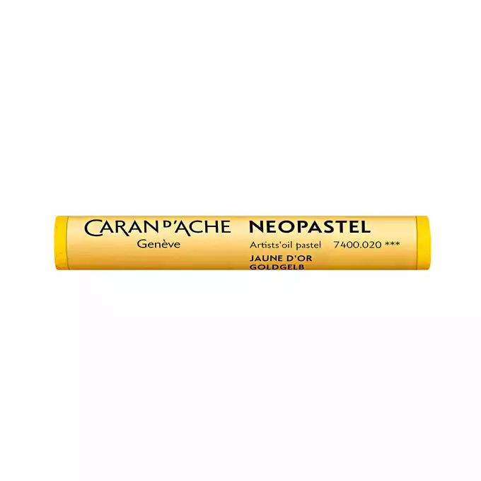 Pastela olejna Caran d’Ache NeoPastel, kolor 020 Golden Yellow