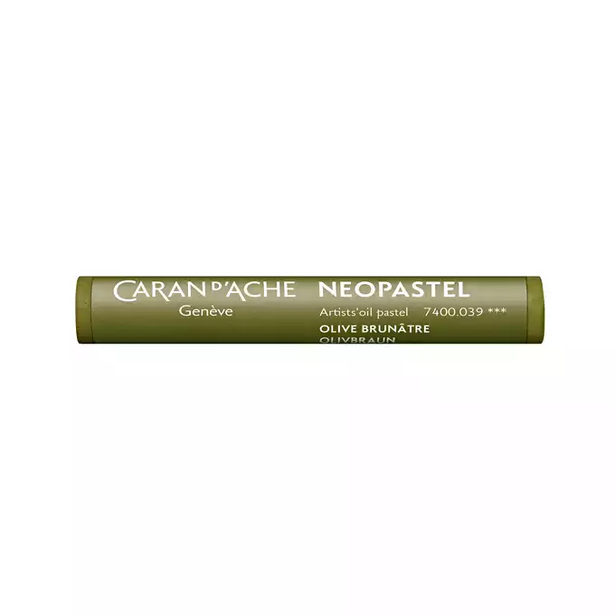 Pastela olejna Caran d’Ache NeoPastel, kolor 039 Olive Brown