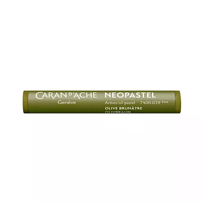 Pastela olejna Caran d’Ache NeoPastel, kolor 039 Olive Brown