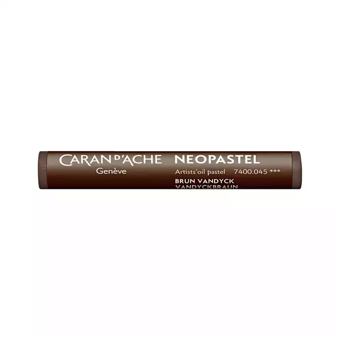 Pastela olejna Caran d’Ache NeoPastel, kolor 045 Vandycke Brown