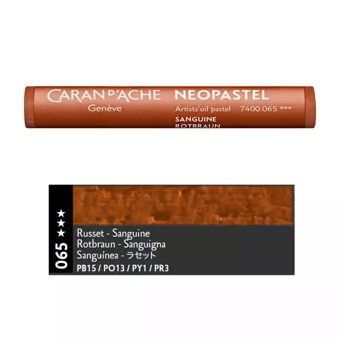 Pastela olejna Caran d’Ache NeoPastel, kolor 065 Russet