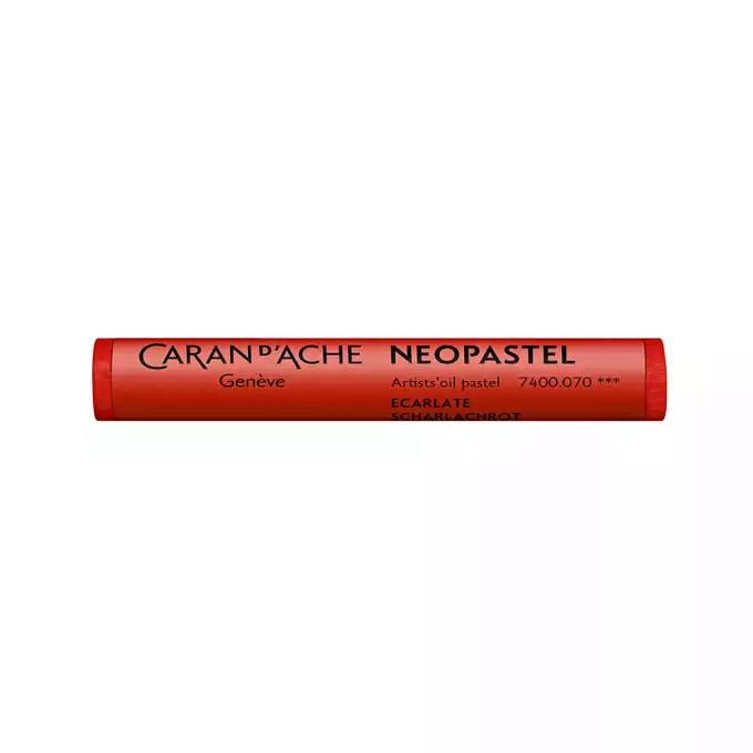 Pastela olejna Caran d’Ache NeoPastel, kolor 070 Scarlet