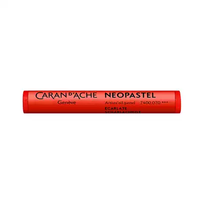 Pastela olejna Caran d’Ache NeoPastel, kolor 070 Scarlet