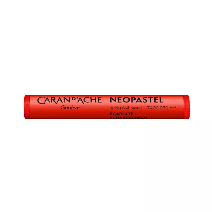 Pastela olejna Caran d’Ache NeoPastel, kolor 070 Scarlet