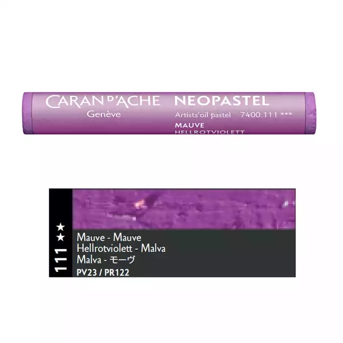 Pastela olejna Caran d’Ache NeoPastel, kolor 111 Mauve