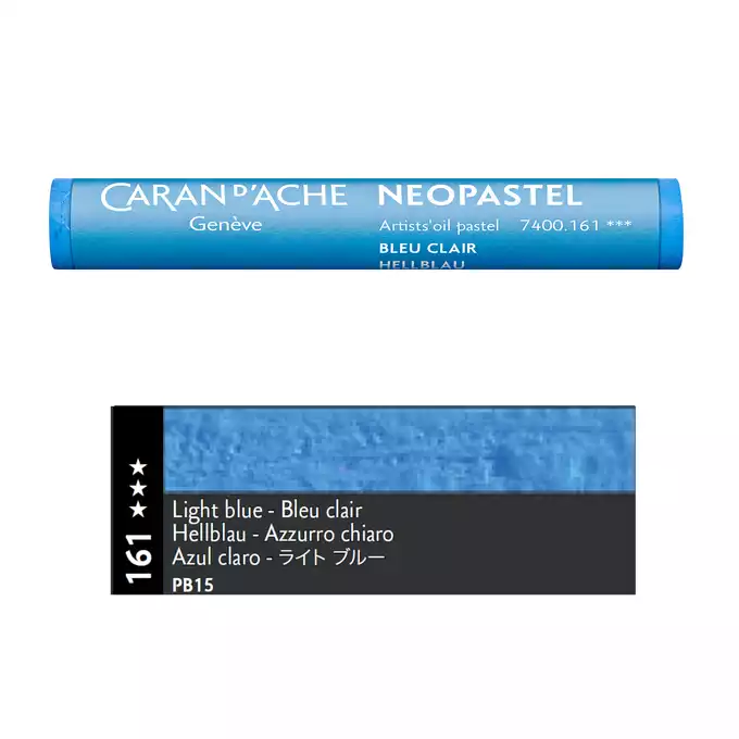 Pastela olejna Caran d’Ache NeoPastel, kolor 161 Light Blue