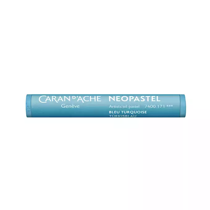 Pastela olejna Caran d’Ache NeoPastel, kolor 171 Turquoise Blue