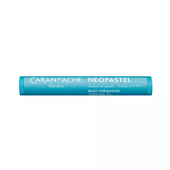 Pastela olejna Caran d’Ache NeoPastel, kolor 171 Turquoise Blue