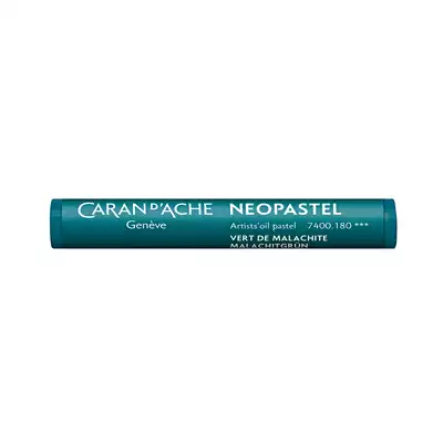 Pastela olejna Caran d’Ache NeoPastel, kolor 180 Malachite Green