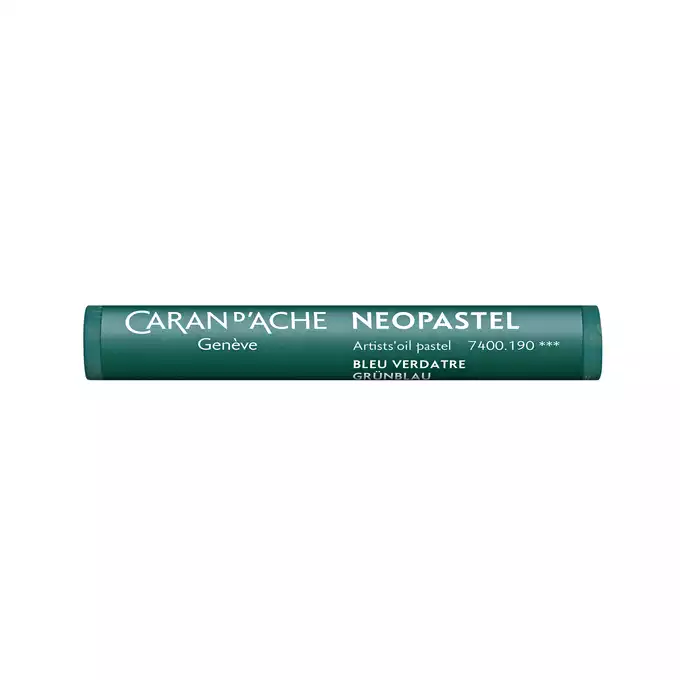 Pastela olejna Caran d’Ache NeoPastel, kolor 190 Greenish Blue