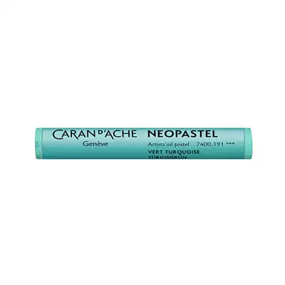 Pastela olejna Caran d’Ache NeoPastel, kolor 191 Turquoise Green