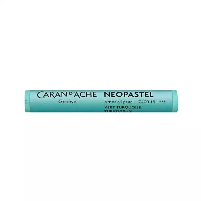 Pastela olejna Caran d’Ache NeoPastel, kolor 191 Turquoise Green