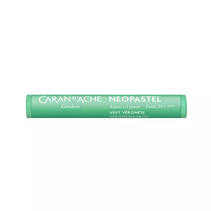 Pastela olejna Caran d’Ache NeoPastel, kolor 201 Veronese Green