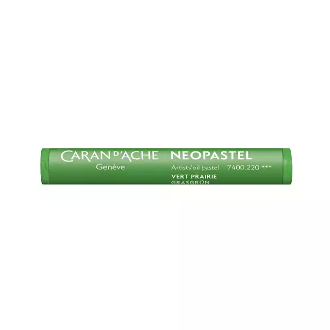 Pastela olejna Caran d’Ache NeoPastel, kolor 220 Grass Green