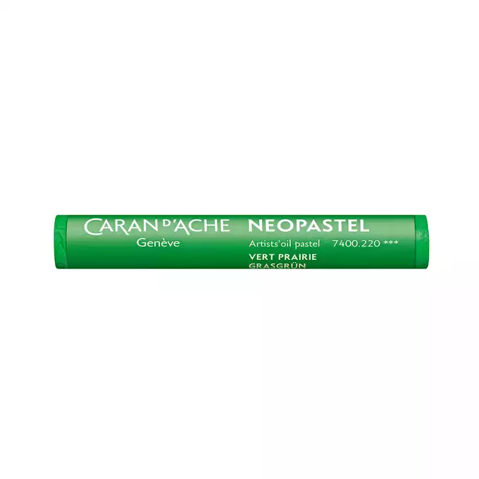 Pastela olejna Caran d’Ache NeoPastel, kolor 220 Grass Green