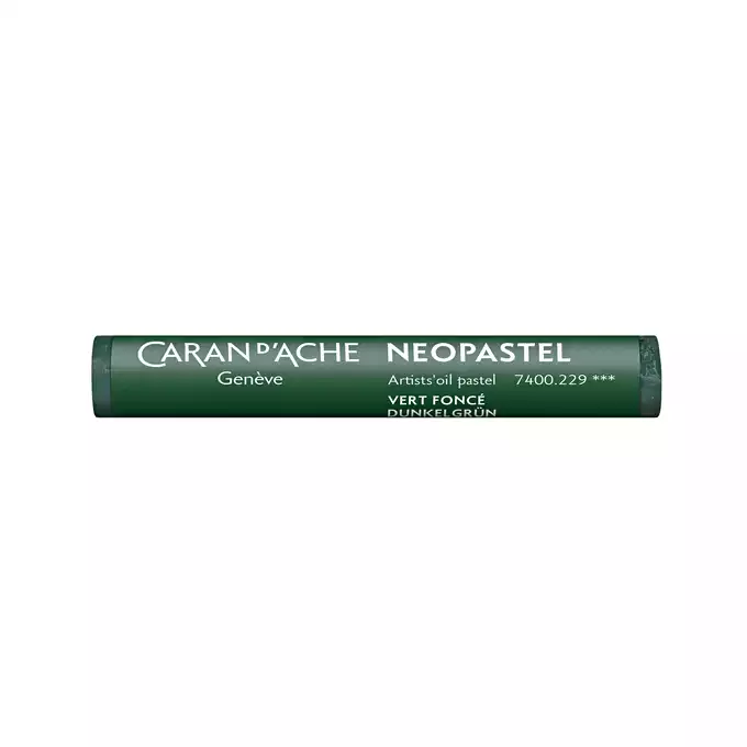 Pastela olejna Caran d’Ache NeoPastel, kolor 229 Dark Green