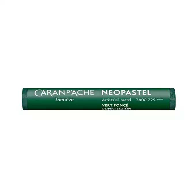 Pastela olejna Caran d’Ache NeoPastel, kolor 229 Dark Green