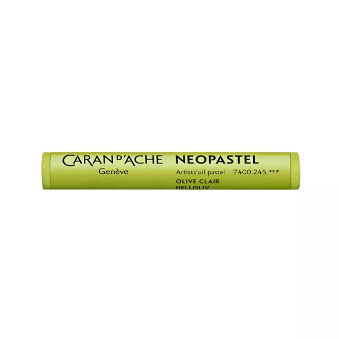 Pastela olejna Caran d’Ache NeoPastel, kolor 245 Light Olive