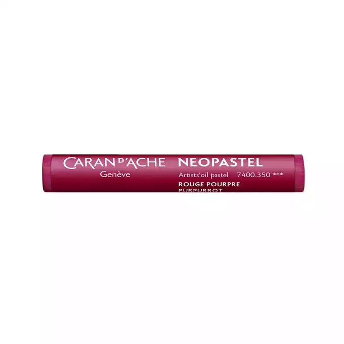 Pastela olejna Caran d’Ache NeoPastel, kolor 350 Purplish Red