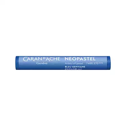 Pastela olejna Caran d’Ache NeoPastel, kolor 370 Gentian Blue