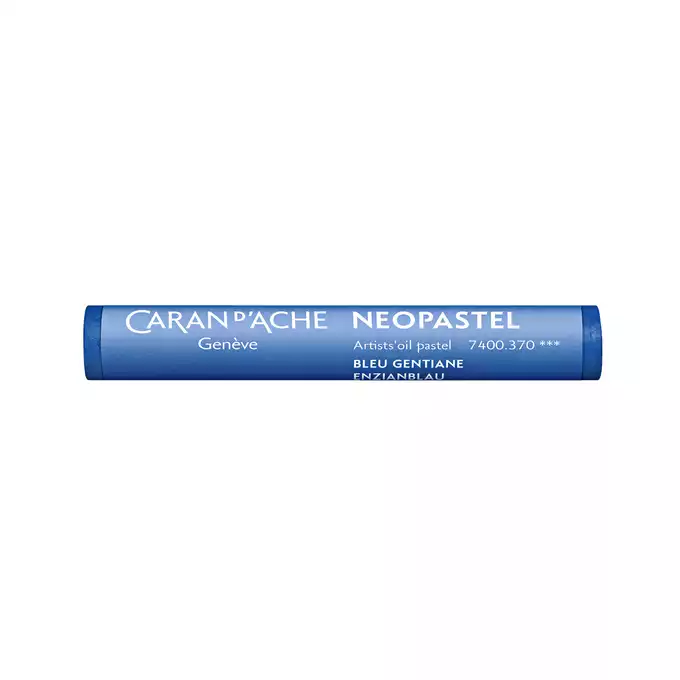 Pastela olejna Caran d’Ache NeoPastel, kolor 370 Gentian Blue