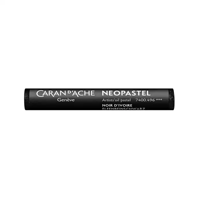 Pastela olejna Caran d’Ache NeoPastel, kolor 496 Ivory Black