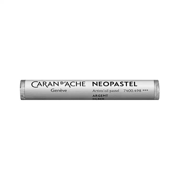 Pastela olejna Caran d’Ache NeoPastel, kolor 498 Silver