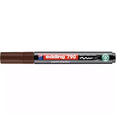 Marker olejowy Edding 790, PCR, brązowy