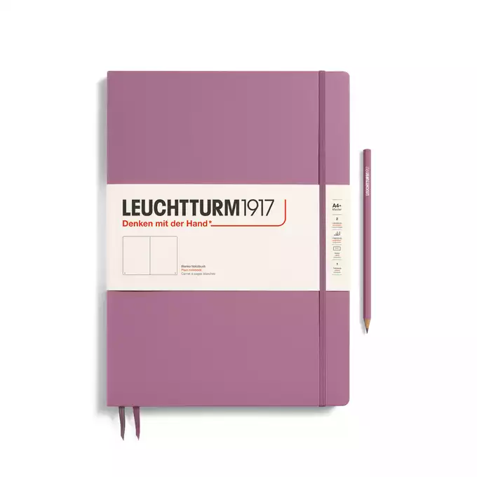 NOTATNIK LEUCHTTURM1917 MASTER SLIM (A4+) 123 S. DUSTY ROSE