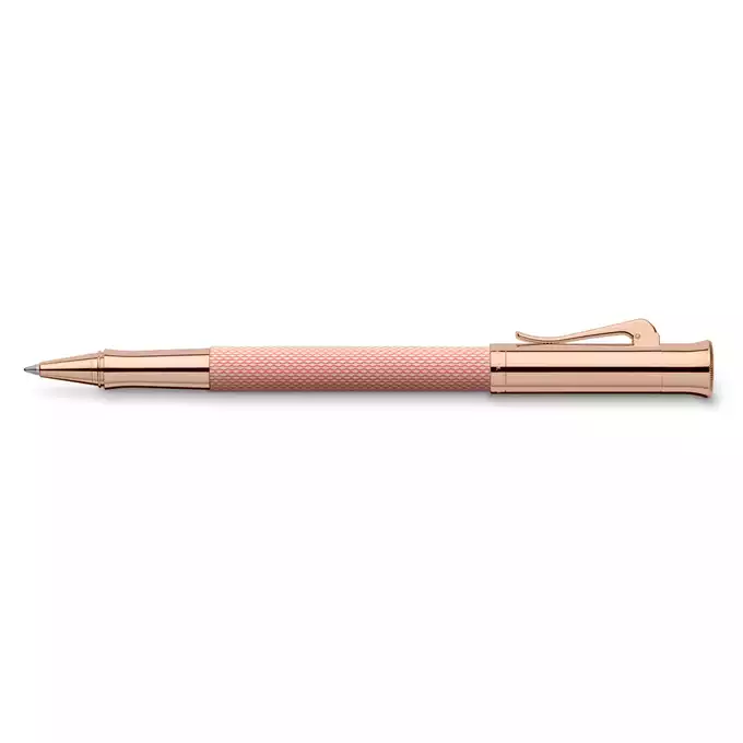 PIÓRO KULKOWE GUILLOCHE ROSE GRAF VON FABER-CASTELL