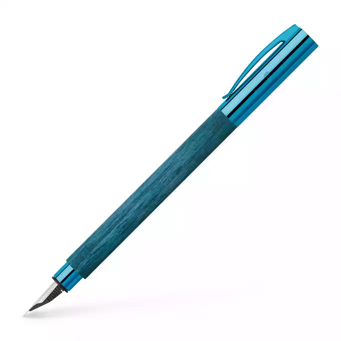 PIÓRO WIECZNE AMBITION BLUE WOOD FABER-CASTELL