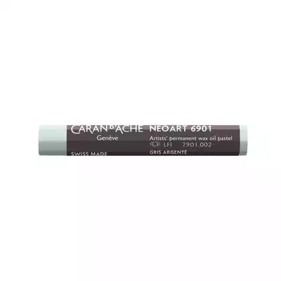 Pastela olejna Caran d’Ache Neoart, kolor 002 Silver Grey