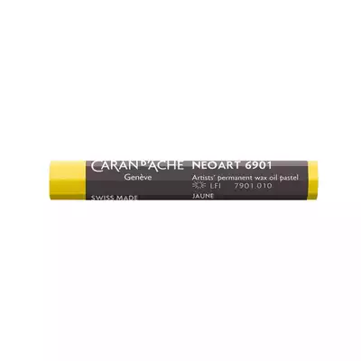 Pastela olejna Caran d’Ache Neoart, kolor 010 Yellow