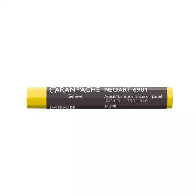 Pastela olejna Caran d’Ache Neoart, kolor 010 Yellow