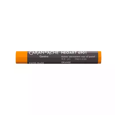 Pastela olejna Caran d’Ache Neoart, kolor 030 Orange