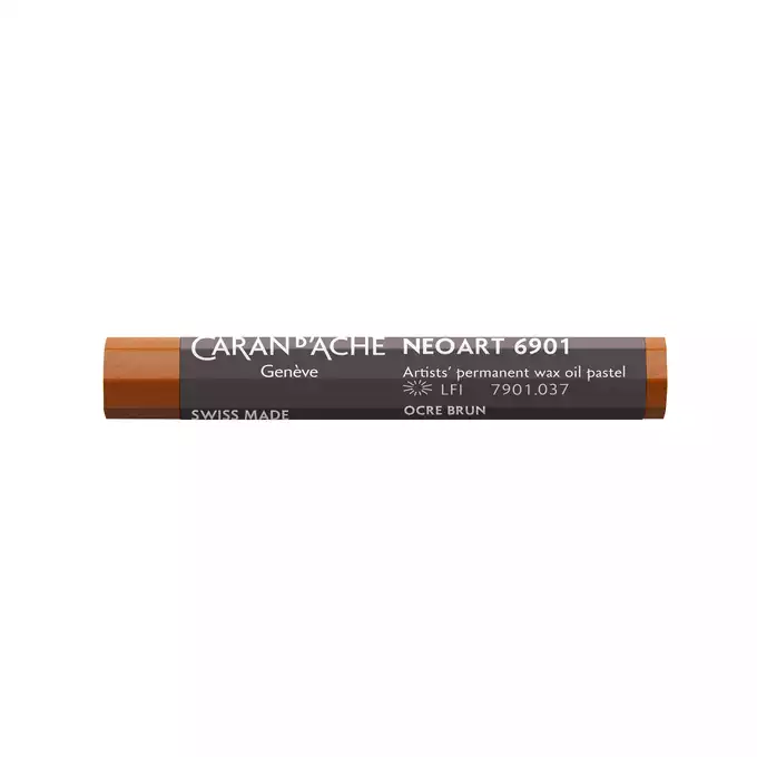 Pastela olejna Caran d’Ache Neoart, kolor 037 Brown Ochre