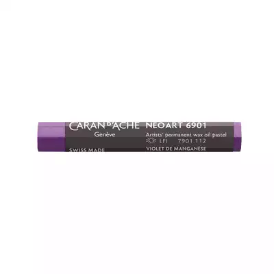 Pastela olejna Caran d’Ache Neoart, kolor 112 Manganese Violet